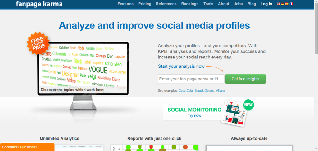 analyze and improve social media profiles